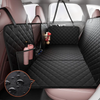 VEVOR Back Seat Extender for Dogs,Dog Hammock for Car Back seat,Dog Car Seat Cover with Hard Bottom Dog Car Seat Bed 52"x24.8" ,Supports 350lb with Mesh Window and Storage Pocket for Car, SUV