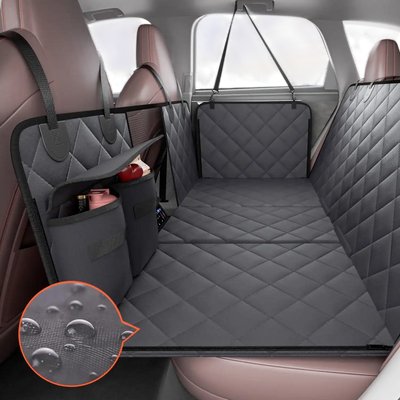 VEVOR Back Seat Extender for Dogs,Dog Hammock for Car Back seat,Waterproof Hard Bottom Dog Car Seat Cover for Back Seat 54
