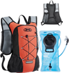 VEVOR Hydration Backpack with 2L TPU Water Bladder, Hydration Pack Backpack, Lightweight Hiking Water Backpack for Men Women, Hydro Water Daypack for Hiking, Running, Cycling, Camping & Rave