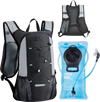 VEVOR Hydration Backpack with 2L TPU Water Bladder, Hydration Pack Backpack, Lightweight Hiking Water Backpack for Men Women, Hydro Water Daypack for Hiking, Running, Cycling, Camping & Rave