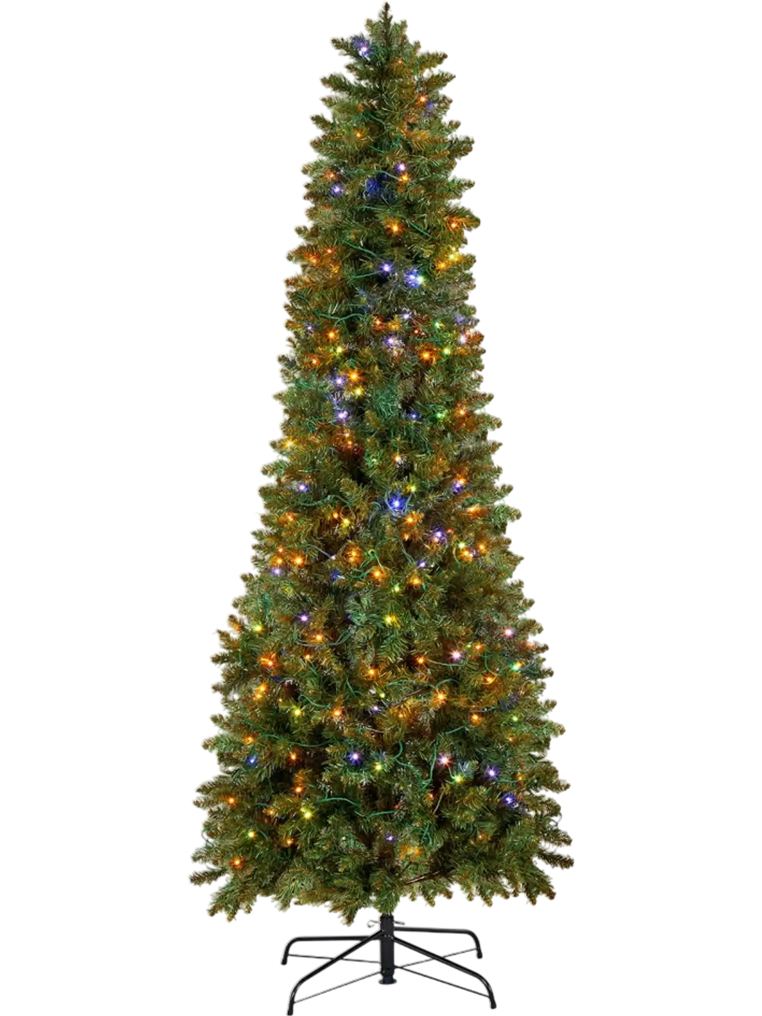 Vevor Christmas Tree 6' Pre-Lit Artificial Xmas Tree with 240 LED Lights New