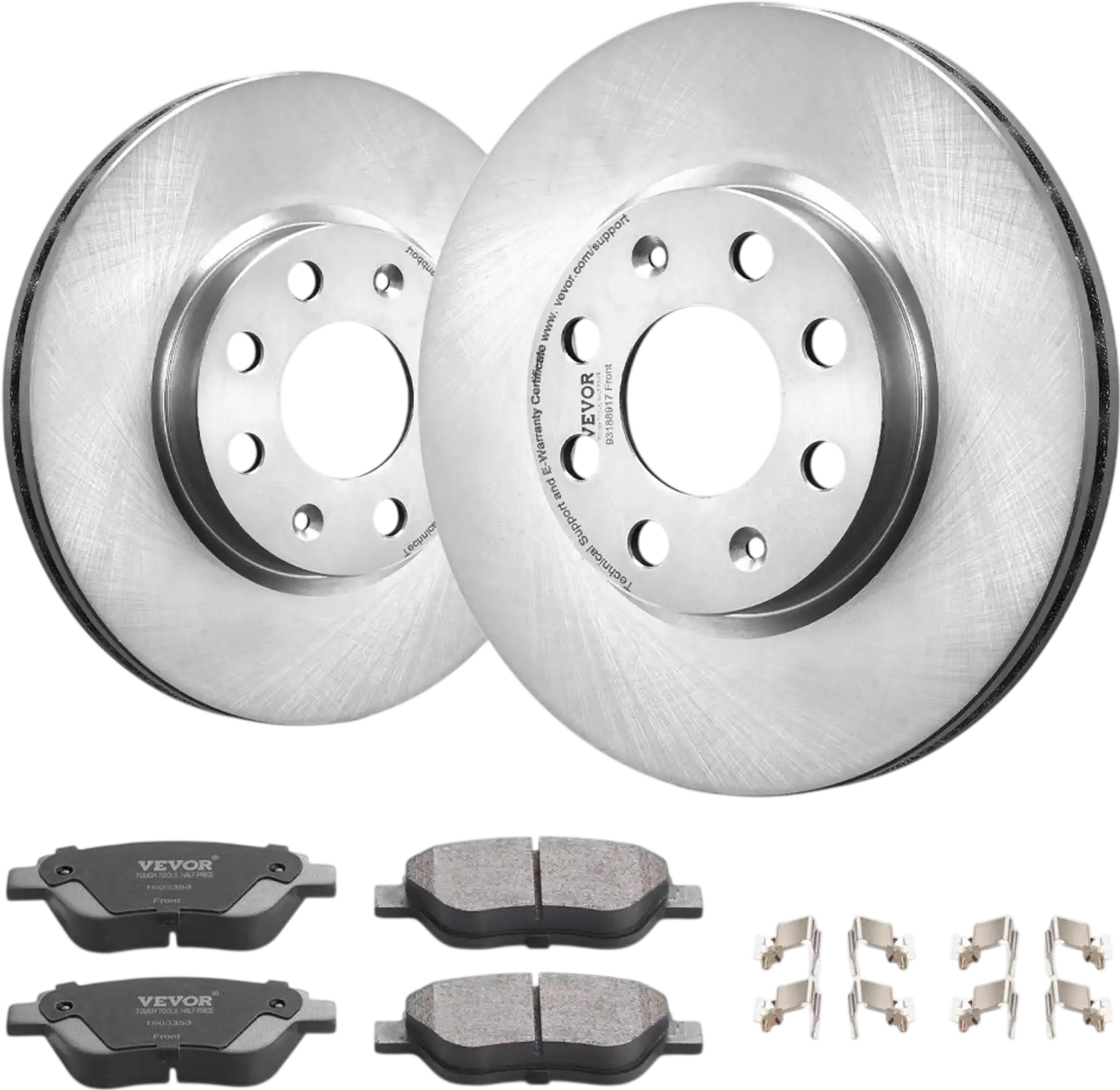 Vevor Brake Kit Front Ceramic Pads and Rotors for Vauxhall Adam Corsa D New