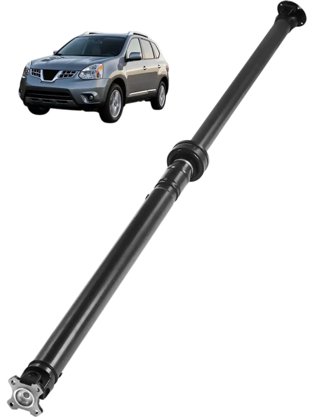 VEVOR Rear Drive Shaft, 80.6"-82.2" Prop Shaft Driveshaft Assembly Compatible with 2008-2016 Nissan Rogue S SL SV 2.5L, Replace #37000JM10A 946-236 946236 37000JM100 37000JM13A 37000JM14A