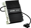 VEVOR Monoblock Car Amplifier, 400W RMS MAX, 1/2/4 Ohm Stable, 1-Channel Class D Car Audio Amplifier with Remote Subwoofer Level Control, Low Pass Filter, Bass Boost & Phase Shift, Volume Controller