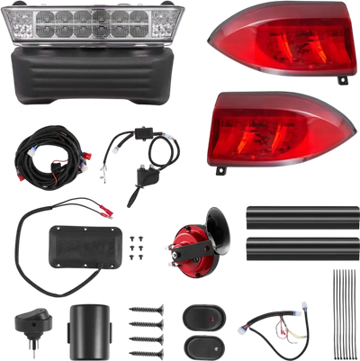 Vevor Golf Cart Light Kit Street Legal LED Headlight and Taillight Kit for Club Car Precedent 2004-2008 New
