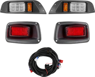 Vevor Golf Cart Light Kit LED Headlight and Tail Light for Club Car DS 1993-Up New