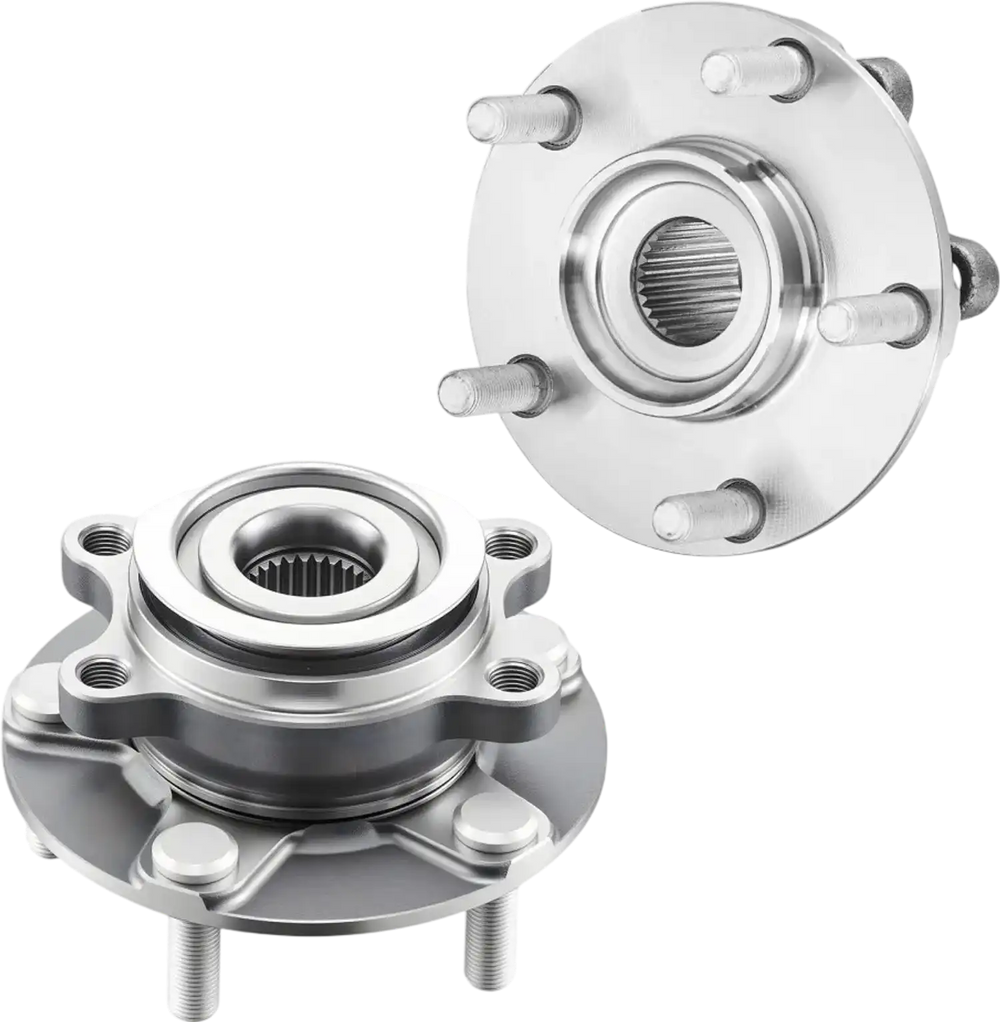 VEVOR 2PCS Front Wheel Bearing & Hub Assembly Fit for 2014-2015 Nissan Rogue Select S Sport Utility 2013 Advance 2012 Sentra SE-R Spec V Sedan 4-Door 2.5L OEM 513298, Wheel Bearing Hub Assembly Set