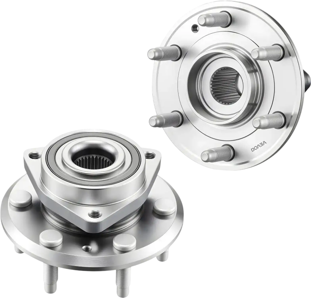 VEVOR 2PCS Front/Rear Wheel Bearing & Hub Assembly Fit for 2016-2017 Buick Enclave Convenience Leather Premium Sport Utility Chevy Traverse LS GMC Acadia OEM 513277, Wheel Bearing Hub Assembly Set