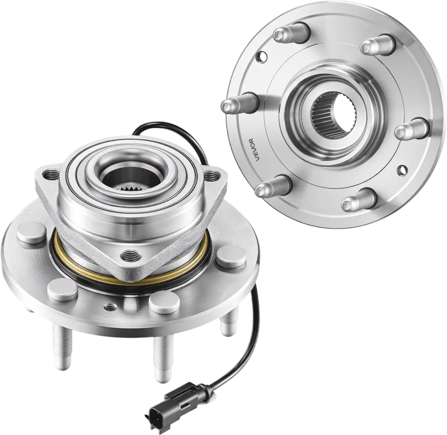Vevor Wheel Bearing Hub Assembly Pair Front ABS Sensor for 2020 Cadillac Escalade Suburban New