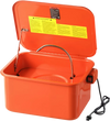 VEVOR Parts Washer 5-Gallon, 3.5 Gallon Solvent Capacity, 0.4 Gallon per Minute Max Pump Output, Portable Steel Automotive Parts Cleaner with Electric Pump for Wheel Bearings, Gears, and Carburetors