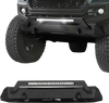 VEVOR Front Bumper Compatible with 2016-2023 Toyota Tacoma (Excluding Tacoma TRD/Tacoma TRD Sport), Pickup Truck Bumper with LED Light Bar, Winch Plate & D-Rings Mounts, Heavy-Duty Steel Front Bumper with E-Coating