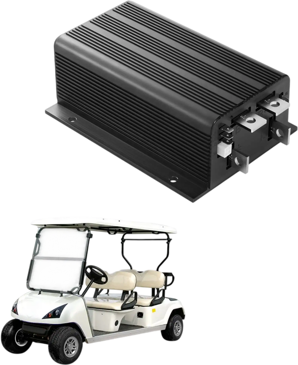 VEVOR Golf Cart Speed Controller, 36V & 500A, DC Motor Controller Replacement for Club Car Golf Carts, IP65 Rated Protection, Aluminum Alloy & ABS Housing, Compatible with 1205-117/1205M-5603 Models