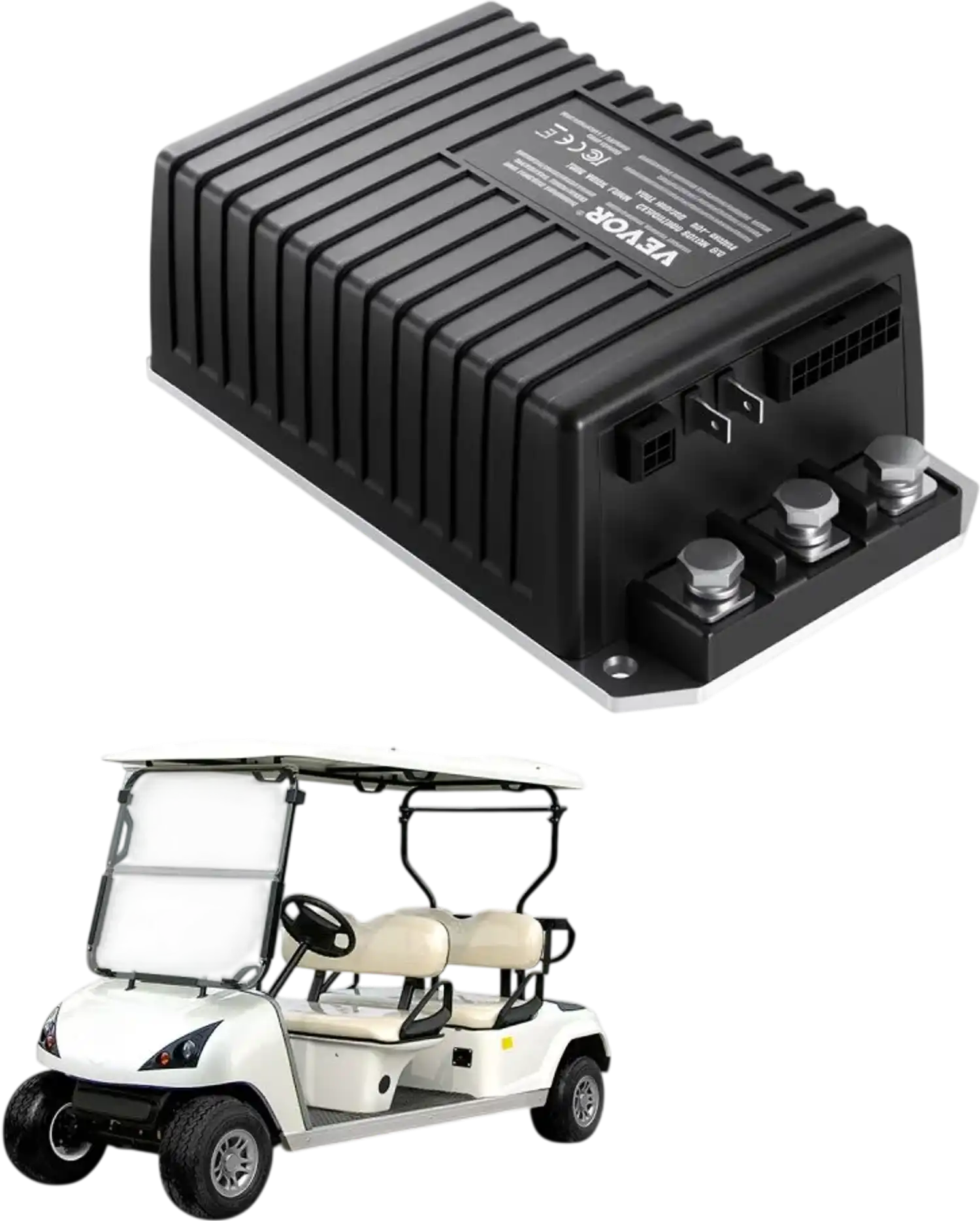 Vevor Speed Controller 48V 250A Golf Cart Motor Controller for Club Car New
