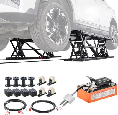 Vevor Car Lift Portable 5000 lbs Pneumatic Quick Lift with 25.6