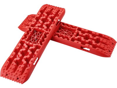 Vevor Traction Boards 10-Ton Recovery Boards with Storage Bag Red New