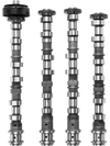 VEVOR 4Pcs Engine Camshaft Set, 05184378AF 05184377AF 05184379AF 05184380A, Fit 2011-2015 Dodge Durango, 2012-2016 Jeep Wrangler, 2014-2016 RAM Promaster 1500/2500/3500, 3.6L