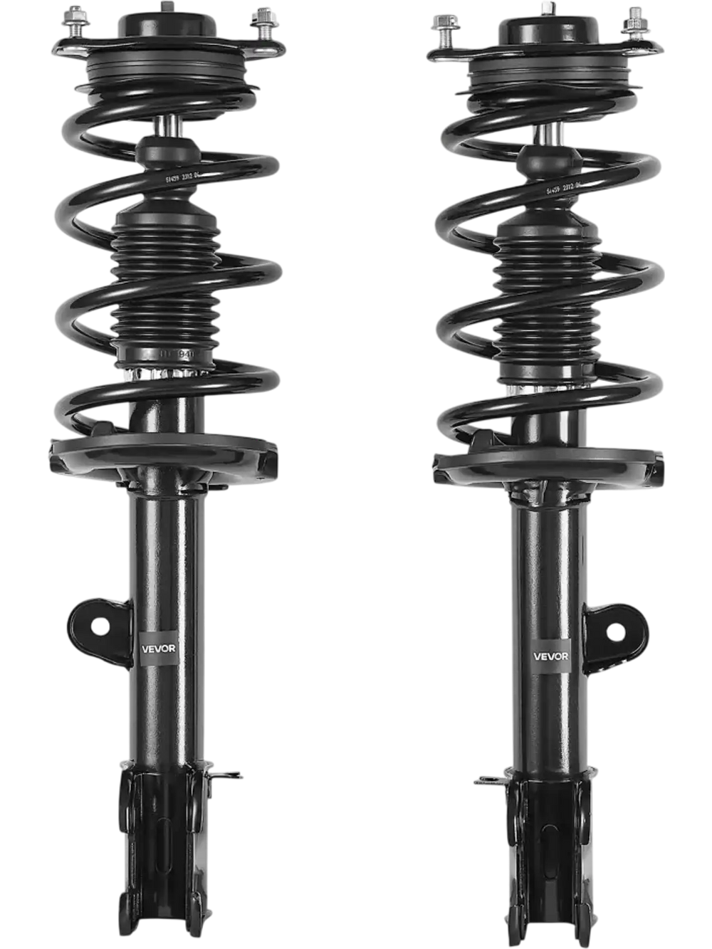 VEVOR Front Shock Absorber Strut Assembly, 2Pcs Shock and Strut Assembly with Coil Spring, Compatible with 2011-2013 Kia Sorento, Automotive Replacement Struts for OE 172712 / 172713