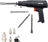 VEVOR Air Hammer, 2500-2700BPM Pneumatic Hammer with 2.76-inch Stroke & 4PCS 6.7