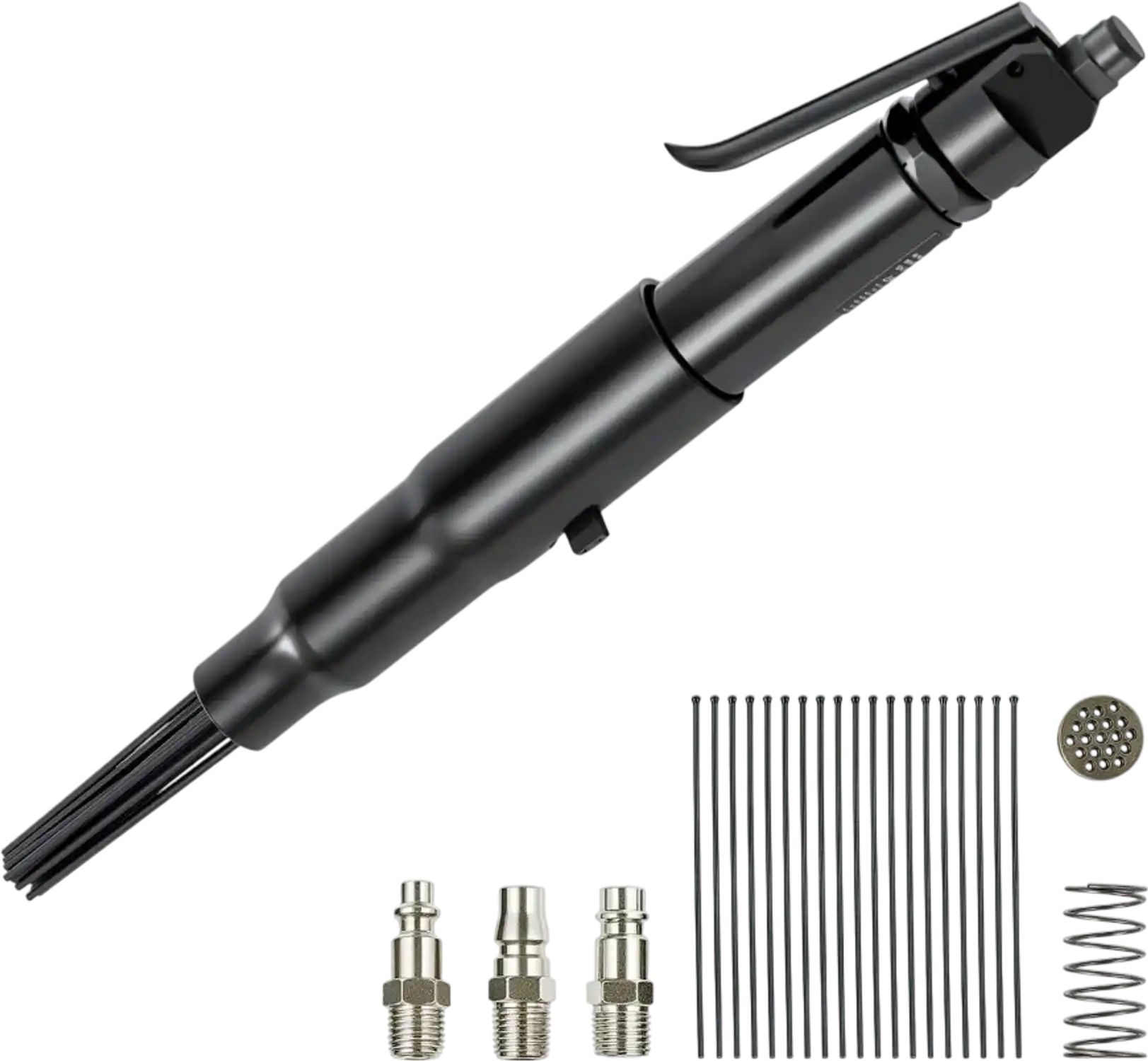 Vevor Needle Scaler Air Powered 3400 BPM Rust Paint Removal Tool New