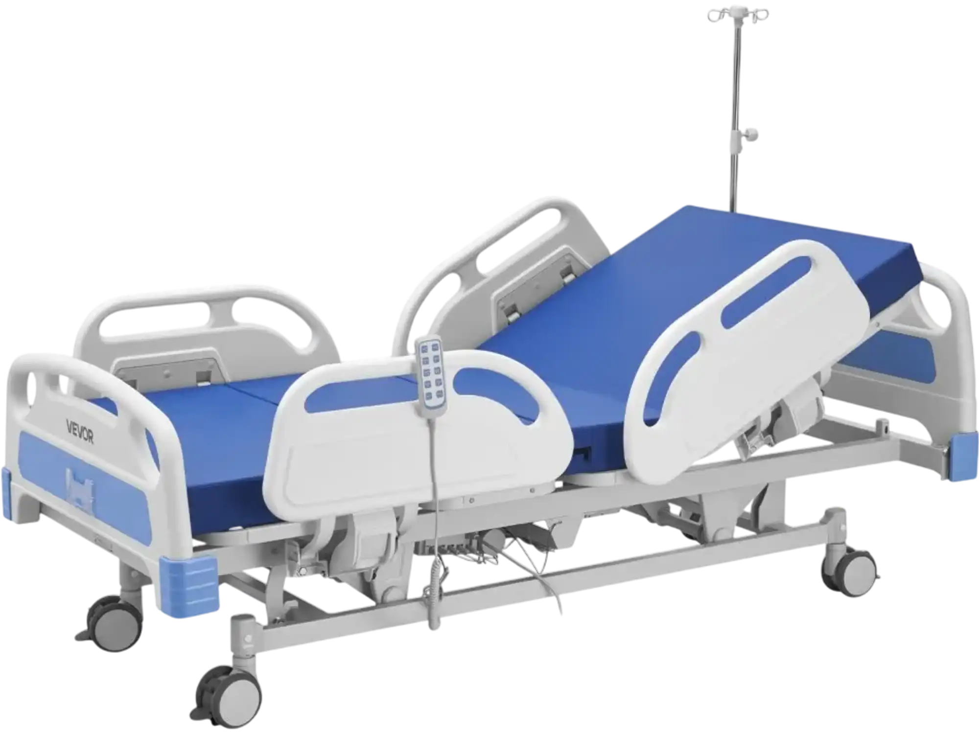 Vevor Hospital Bed Premium 5-Function Full Electric ICU Medical Bed with Mattress New