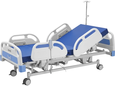 VEVOR Premium 5 Function Full Electric Hospital Bed, ICU Electric Medical Bed with Trendelenburg & Reverse Trendelenburg, 5