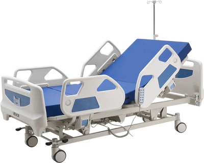 Vevor Hospital Bed Premium 5-Function Full Electric ICU Medical Bed with Trendelenburg, Reverse Trendelenburg & 5