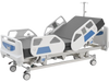 VEVOR Premium 5 Function Full Electric Hospital Bed, ICU Medical Bed with Cardiac Chair, CPR, Trendelenburg & Reverse Trendelenburg, Central Locking System with 5" Casters for Home Hospital, 550LBS