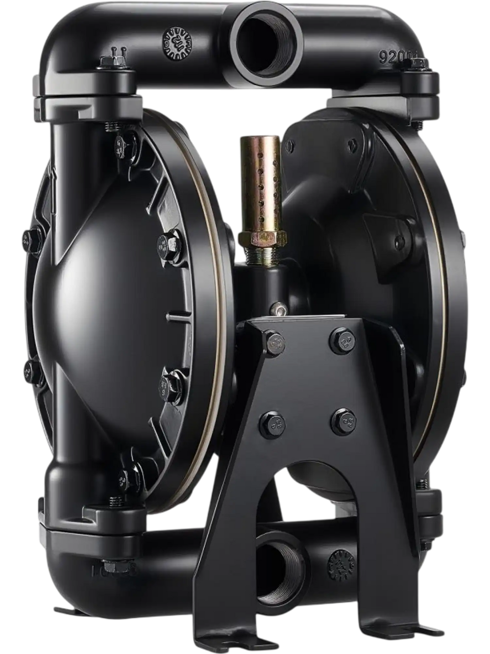 VEVOR Air Operated Double Diaphragm Pump, 35 GPM, 1 inch Inlet & Outlet Pneumatic Waste Oil Transfer Pump, Max 114 PSI, Aluminum Alloy Body, Air-Operated for Diesel, Grease, Kerosene, Gasoline & Oil