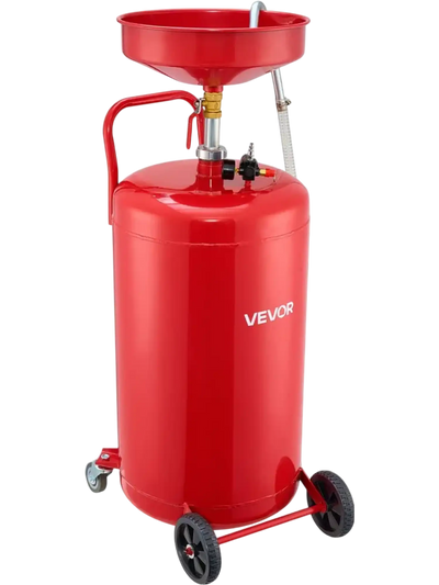 Vevor Oil Drain Tank 25 Gallon Air-Operated Portable Oil Drainer New