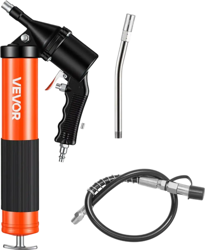 Vevor Grease Gun 6000 PSI Pneumatic Pistol Grip Kit 14 oz with 18