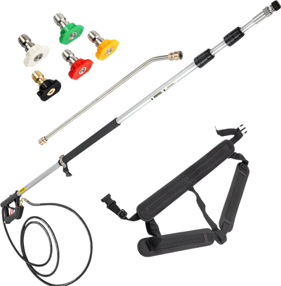 Vevor Pressure Washer Wand 18' Adjustable Telescoping Extension New