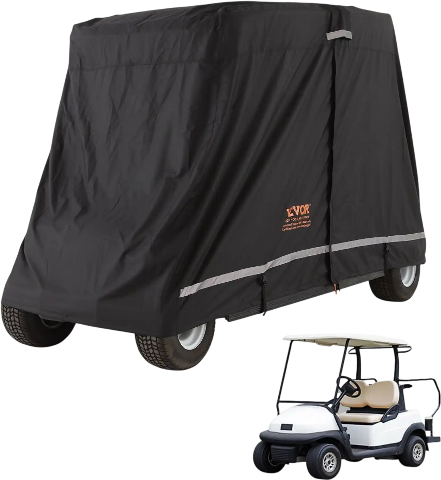 Vevor Golf Cart Cover 2+2 Passenger 108 x 48 x 66