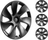 VEVOR Wheel Rim Cover Hubcaps, 19 in, 2021-2023 Model Y Fully Fit Hubcap with Snap, Guard Tape & Valve Nozzle Hole, ABS & PC Hubcap with High Rigidity & Less Wind Drag, Fits for All Weather Use