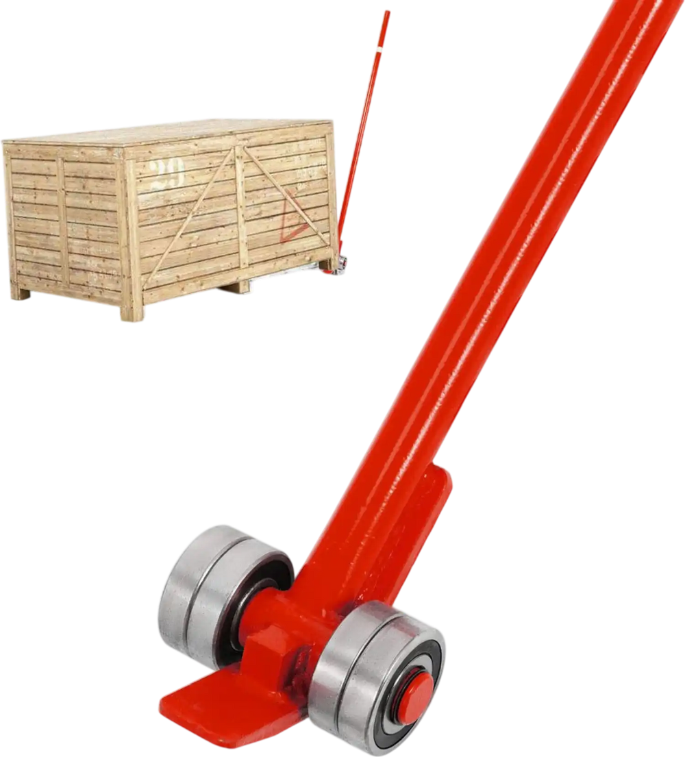 VEVOR Heavy Duty Pry lever Bar 3T/6600LBS Capacity with Wheels & 6'/1.8M Handle