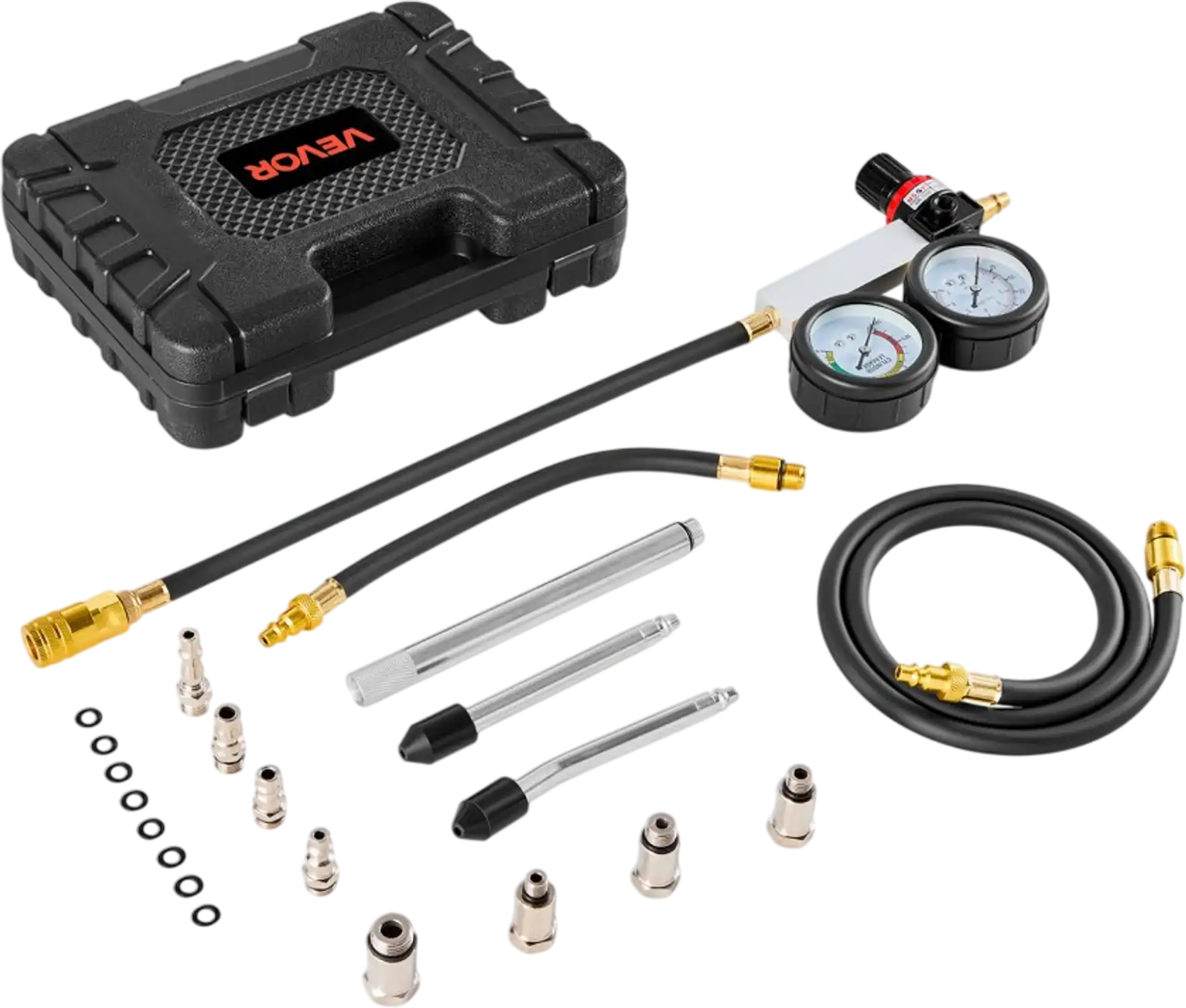 Vevor Cylinder Leak-Down Tester Kit Engine Compression Gauge Set New