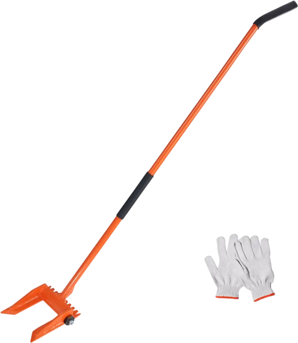 VEVOR Demolition Tool, 60'' Carbon Steel Handle Wrecking Pry Bar, 2000 lbs Weight Capacity, Heavy Duty Deck Board Removal Tool, Multipurpose Demo Tools for Flooring, Framing, Roofing, Trim, Drywall