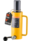 VEVOR Hydraulic Cylinder Jack, 20 Ton Solid Ram Hydraulic Cylinder, 6 Inch Stroke Single Acting Hydraulic Cylinder, with Quick Connector Portable Hydraulic Solid Jack Hydraulic Lifting Cylinders