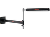 VEVOR Wall Mount Boxing Spinning Bar, Adjustable Punching Spinning Bar, Boxing Speed Trainer with Gloves, Black Reflex Boxing Bar, Boxing Training Equipment for Kickboxing, MMA, Stress Relief, Fitness