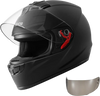 VEVOR Full Face Motorcycle Helmets, Adult Motocross Dirt Bike Helmet with Clear Visor, Lightweight Comfortable Motorcycle Street Bike Helmet for Men and Women - DOT Approved (M Size)