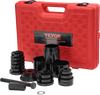 VEVOR Wheel Bearing Press Kit, 23 pcs FWD Bearing Puller Tools, for Front Wheel Drive Bearing Removal and Installation, Wheel Bearing Tool with Sliding Screws, Bushings, Sleeve Plates, Storage Case