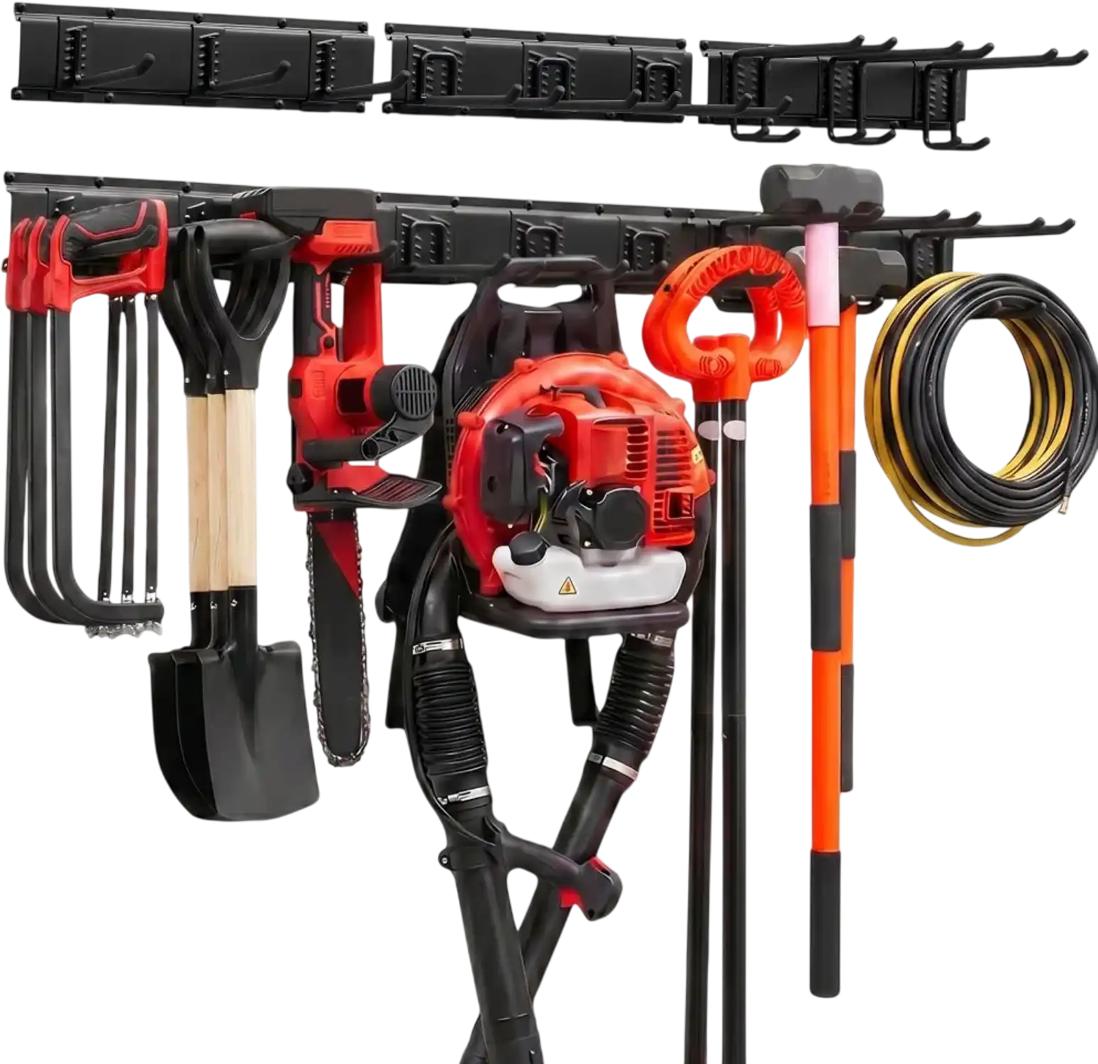 Vevor Garage Tool Organizer Wall Mount Garden Tool Rack 49.5