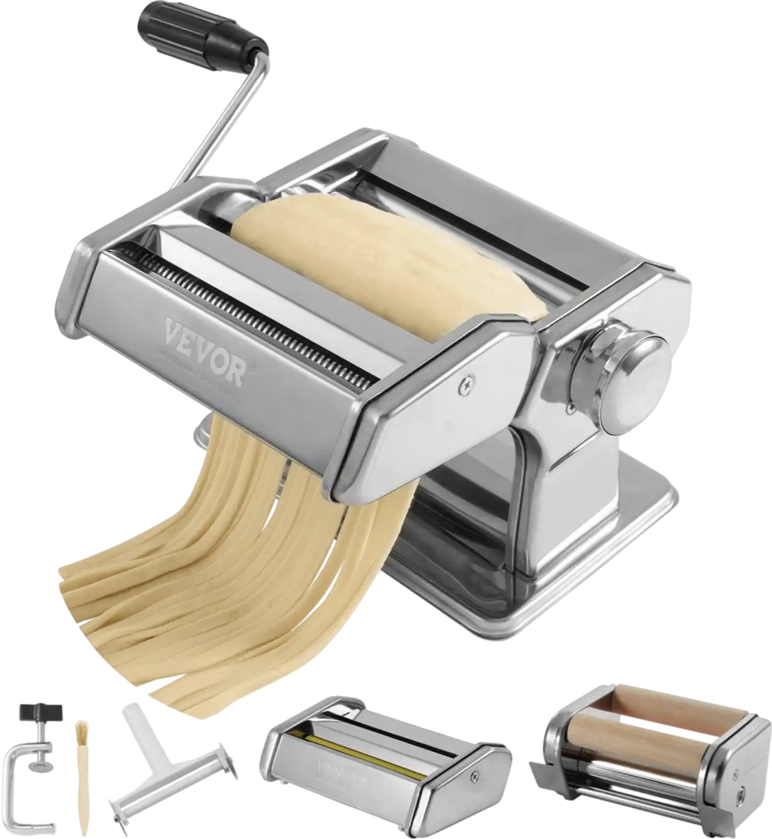 Vevor Pasta Maker Manual Hand Press Noodle Machine New