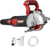 VEVOR Wall Chaser, 2500W 38 mm Cutting Width,Wall Groove Cutting Machine 34MM Cutting Depth,Wall Slotting Machine With 5 Saw Blades 4.5" Diameter 6300r/Min,One-time Forming Dustless