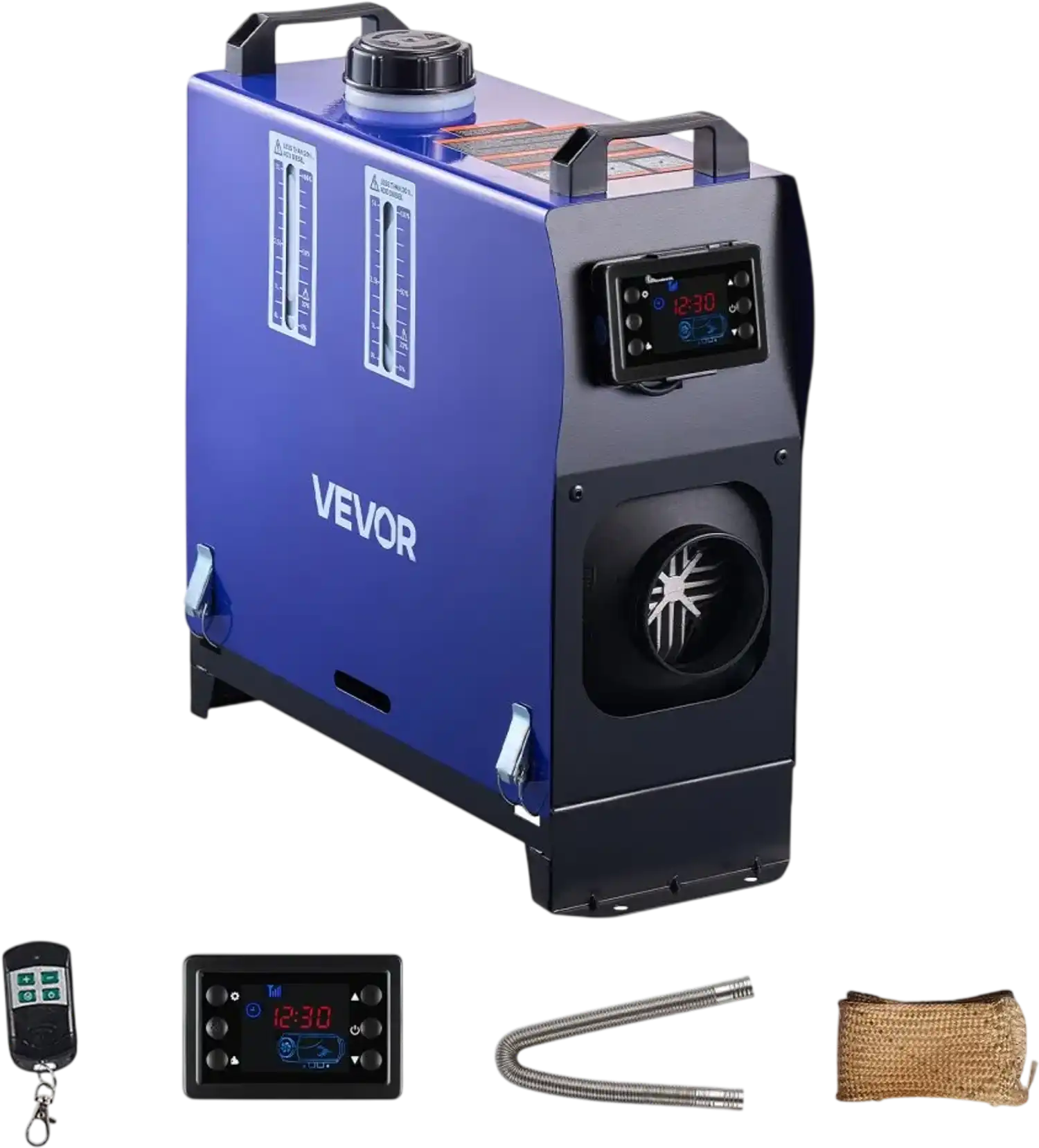 Vevor Diesel Heater Portable 8KW 12V/24V Air Heater with Remote Contro ...