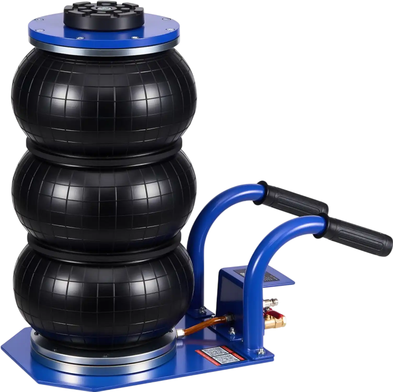 Vevor Air Jack 3 Ton Triple Bag Pneumatic Car Jack 17.7