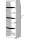 VEVOR Refrigerant Tank Rack, with 3 x 30-50lb Bottle Tanks, Cylinder Tank Rack 14.64x13.97x46.06 in, Refrigerant Cylinder Rack Gas Cylinder Racks and Holders for Freon, Gases, Oxygen, Nitrogen
