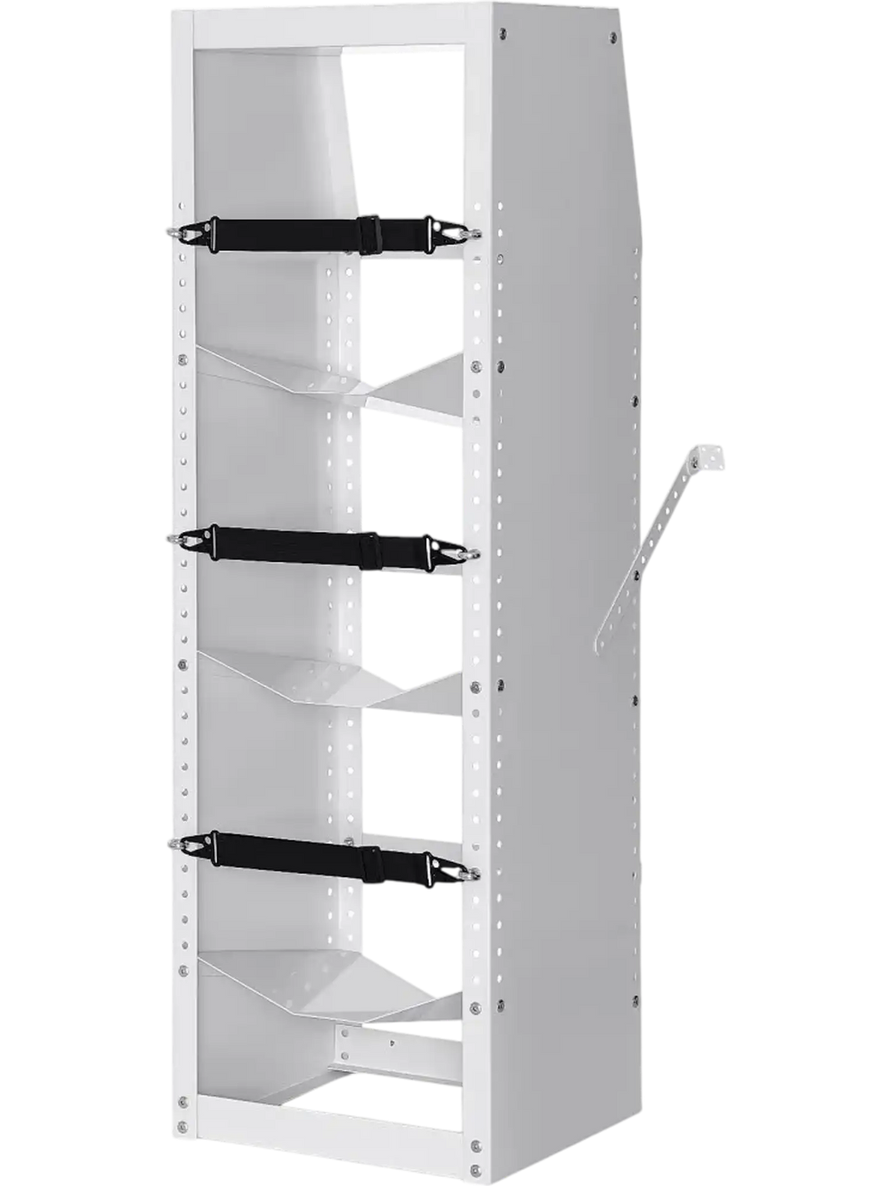 VEVOR Refrigerant Tank Rack, with 3 x 30-50lb Bottle Tanks, Cylinder Tank Rack 14.64x13.97x46.06 in, Refrigerant Cylinder Rack Gas Cylinder Racks and Holders for Freon, Gases, Oxygen, Nitrogen