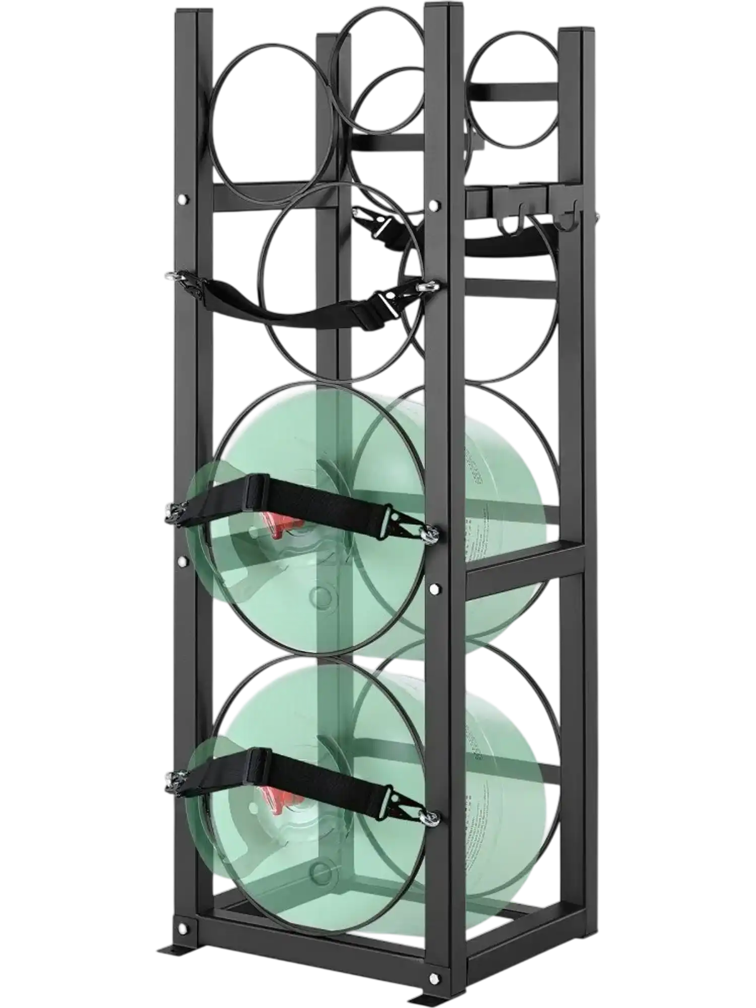 Vevor Refrigerant Tank Rack Freon Gas Cylinder Holder 12.79 x 12.99 x 36.53