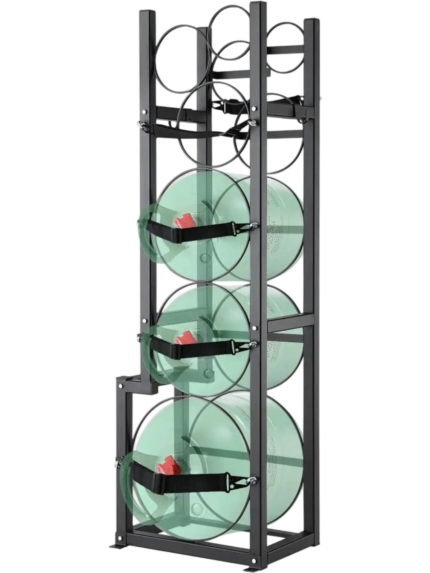 Vevor Refrigerant Tank Rack Cylinder Holder Storage Rack New