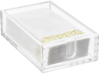 Vevor Napkin Holder Acrylic Guest Towel Storage Tray 9.1